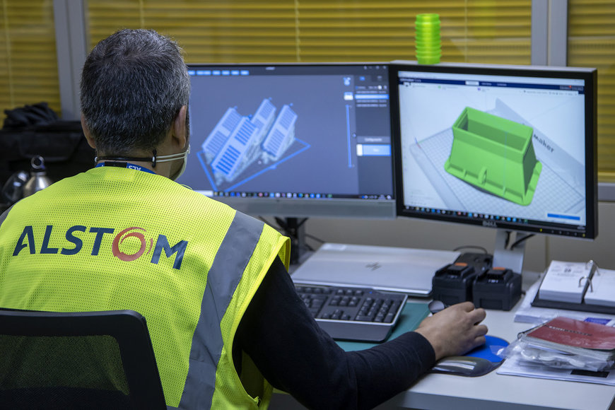 Alstom and SMRT Trains collaborate to explore the use of 3D-printed spare parts and innovations for enhanced rail operations and maintenance